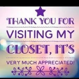 Thank You for Visiting My Closet